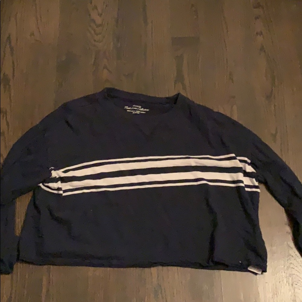 Hollister stripped long sleeve